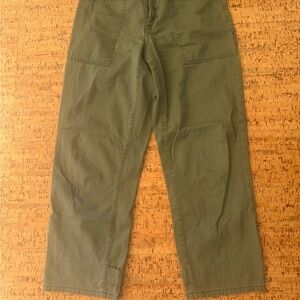 PISTOLA OLIVE BARREL PANTS